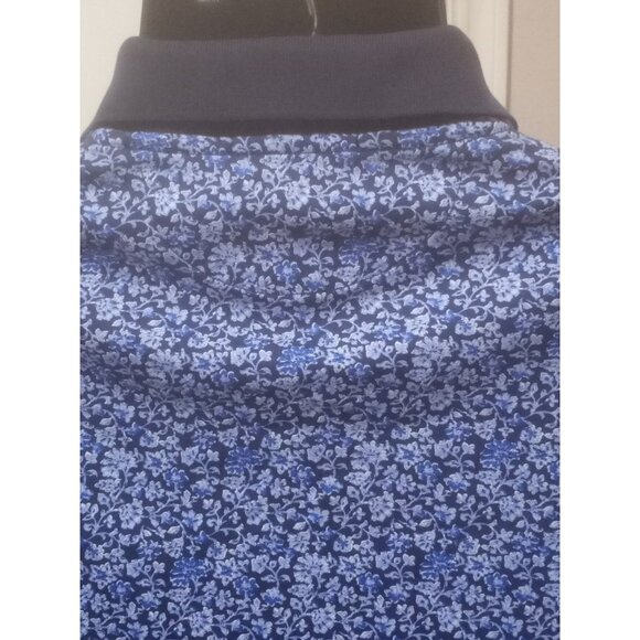 Polo Ralph Lauren Shirt Mens Medium M Floral Custom Slim Fit Polo Short Sleeve - Picture 8 of 13